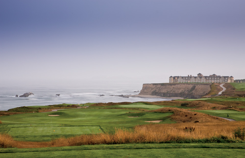 Exterior of Ritz Carlton Half Moon Bay