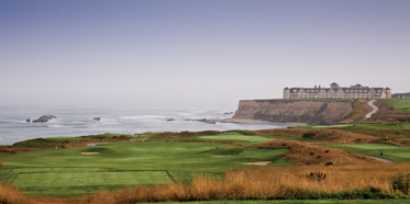 Exterior of Ritz Carlton Half Moon Bay