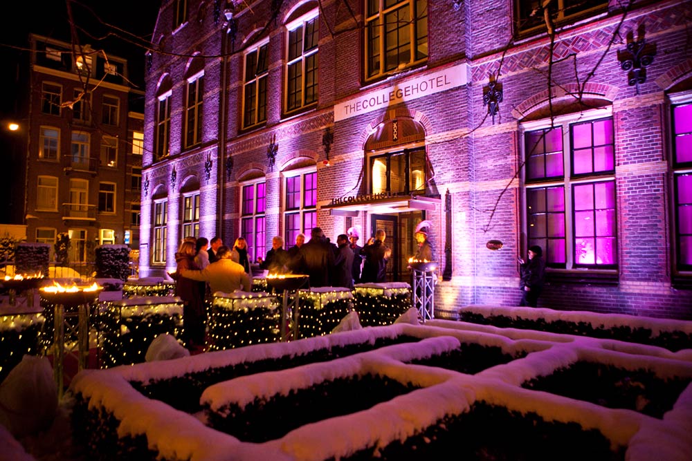 The College Hotel Exterior, Amsterdam