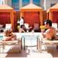 Lounge and Pool at Four Seasons Hotel Silicon Valley, CA