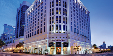 Exterior view of the Grand Bohemian Hotel Orlando.