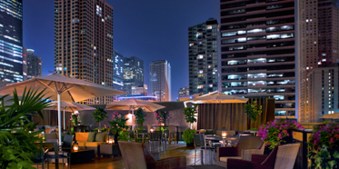 Balcony Dining at The Gwen Chicago