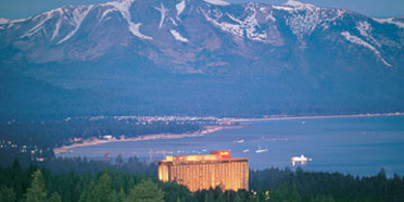 Exterior View of Harrahs Lake Tahoe Hotel and Casino