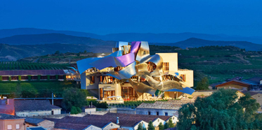 Exterior of Marques De Riscal Hotel