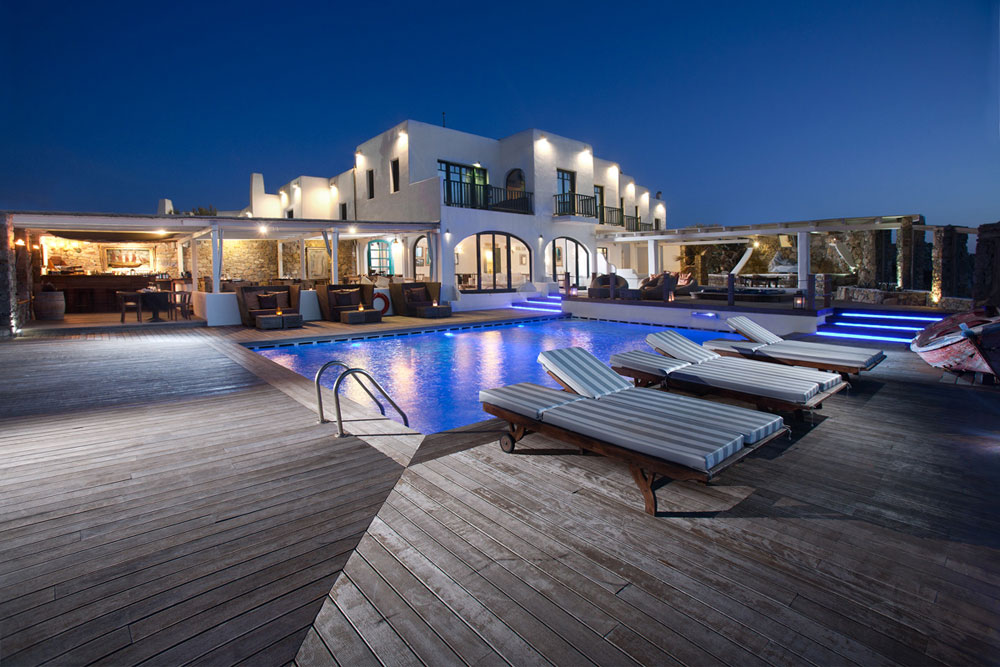 Pool at Tharroe of Mykonos