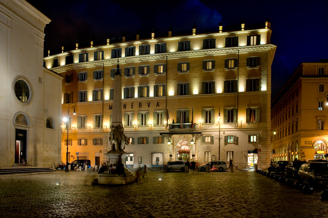 Grand Hotel de la Minerve, Rome Italy