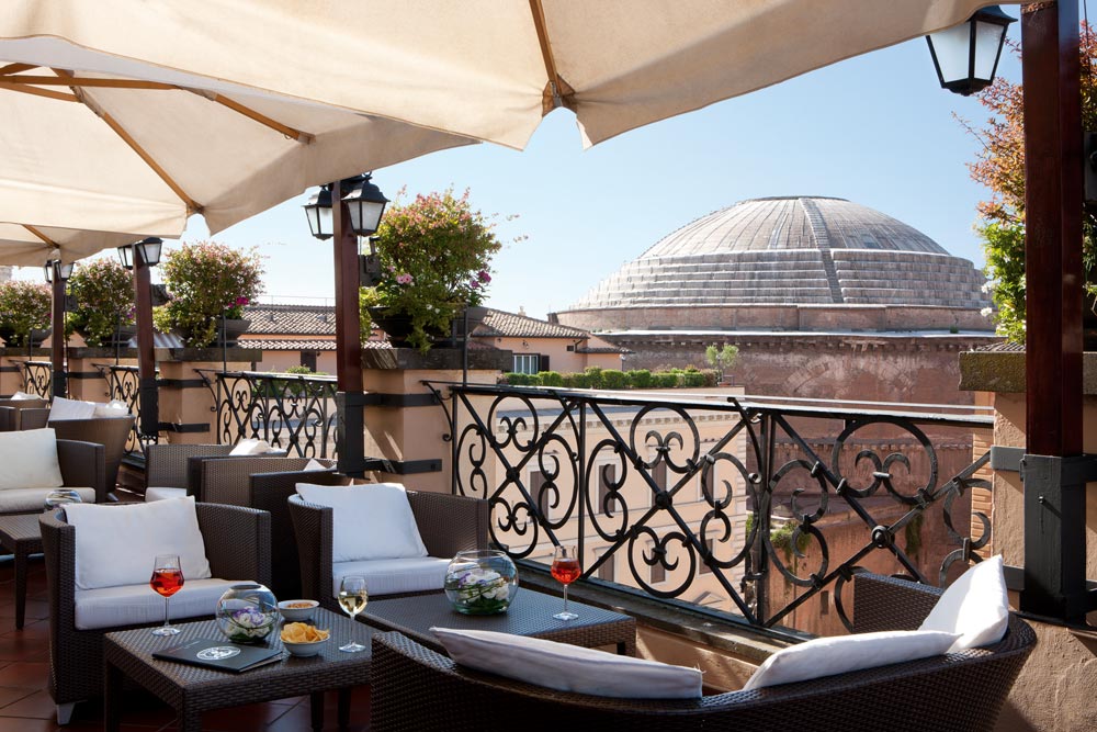 The Bar at Grand Hotel de la Minerve