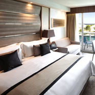 King Guest Room with Sofa Bed at Hilton at Resorts World BiminiThe Bahamas