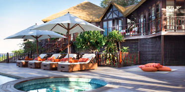 Pool and Lounge at Fregate Island Private Seychelles, Fregate Island, Seychelles