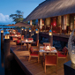 Terrace Dining at Four Seasons Resort Mauritius at Anahita