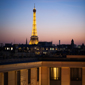 View from The Hotel du Collectionneur Arc de Triomphe Paris, France