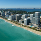 Aerial View of Carillon Hotel Miami Beach, FL