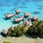 Over-water bungalows at Sofitel Bora Bora Marara, Bora Bora, French Polynesia