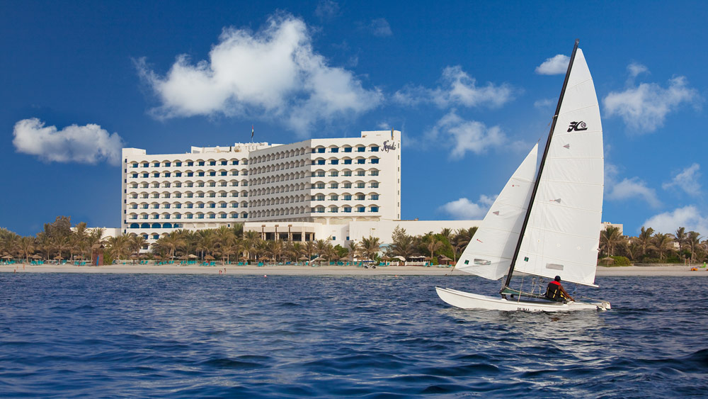 Exterior of Kempinski Hotel Ajman