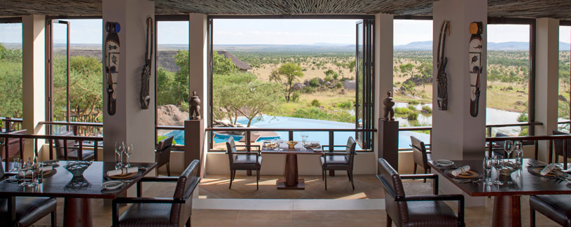 Dining at the Four Seasons Safari Lodge Serengeti