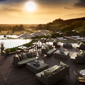 Pool area at The Four Seasons Serengeti