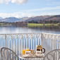 Pinkie Bedroom Balcony at Sharrow Bay United Kingdom