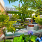 Garden and Pool at Vanderbilt Hall