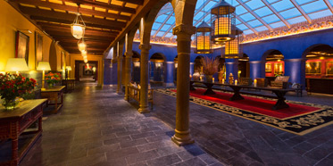 Libertador Palacio del Inka Cusco Reception Area