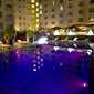 Wellington Hotel Pool at Night