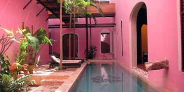 Pool at Rosas and Xocolate, Merida