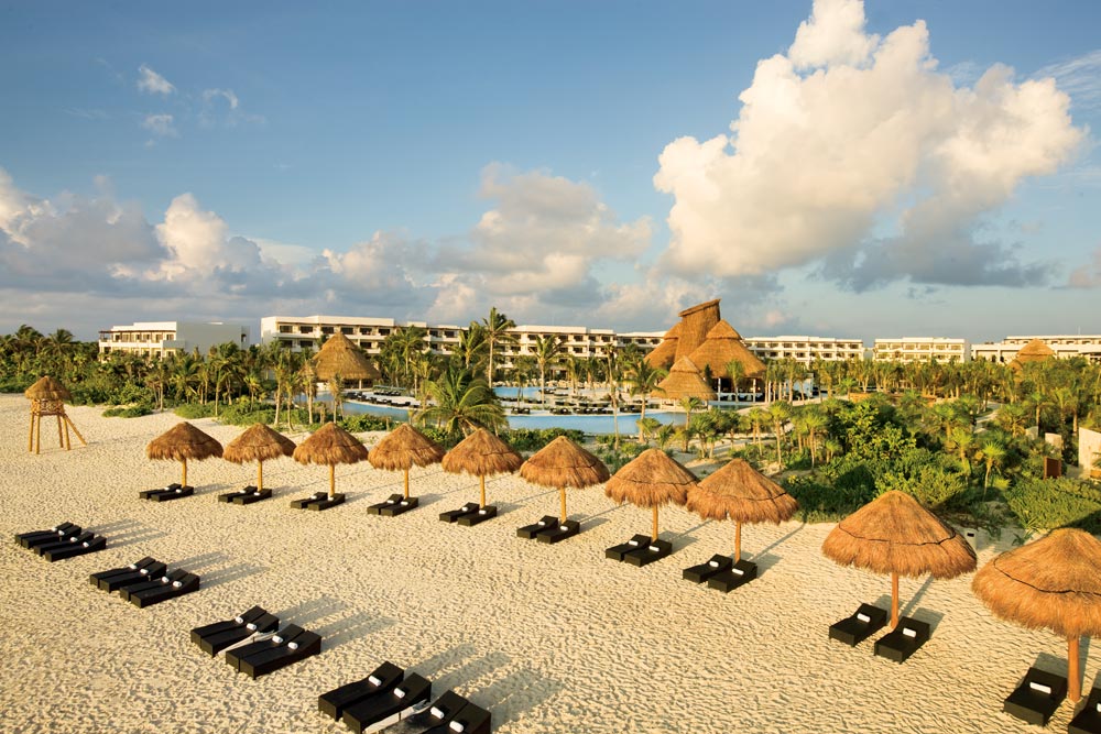 Aerial view of Secrets Maroma Beach Riviera Cancun in Playa Del Carmen, QR, Mexico