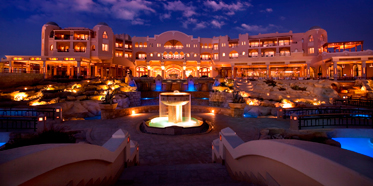 Main Hotel Building of Kempinski Hotel Soma Bay, Hurghada, Red Sea, Egypt