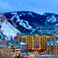 Winter Exterior of The Westin Riverfront Resort at Beaver Creek, Avon, CO