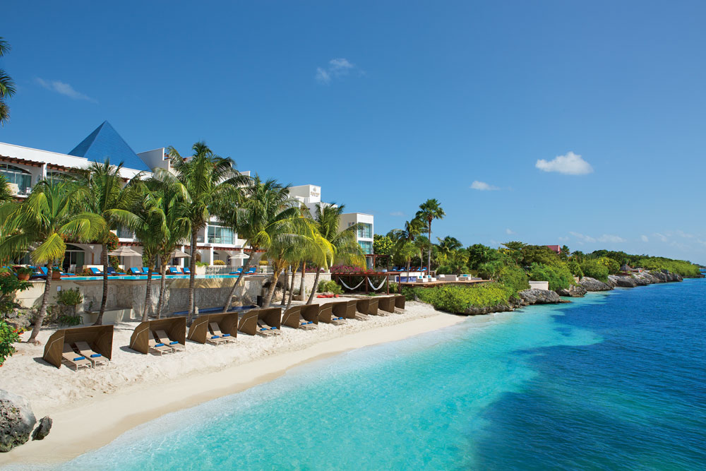 Beach at Zoetry Villa Rolandi Isla MujeresMexico