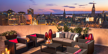 Rooftop Lounge at The Westin Ottawa, ON, Canada
