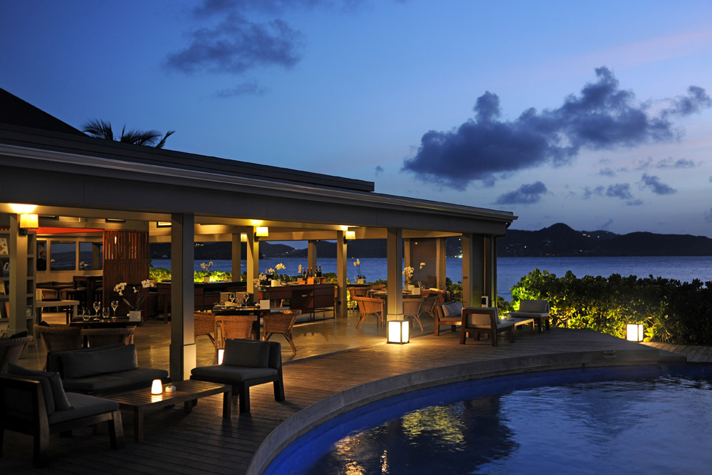 Taino by Piter dining venue at Hotel Le Christopher, Saint-Barthelemy