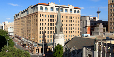 Exterior Of St. Anthony Riverwalk Hotel, San Antonio