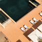 Aerial Pool View at Le Meridien Bahrain City Centre