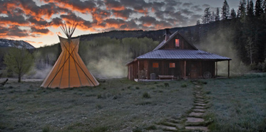 Dunton Hot Springs Teepee