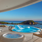 Pool and Hot Tub at Secrets Huatulco Resort and Spa