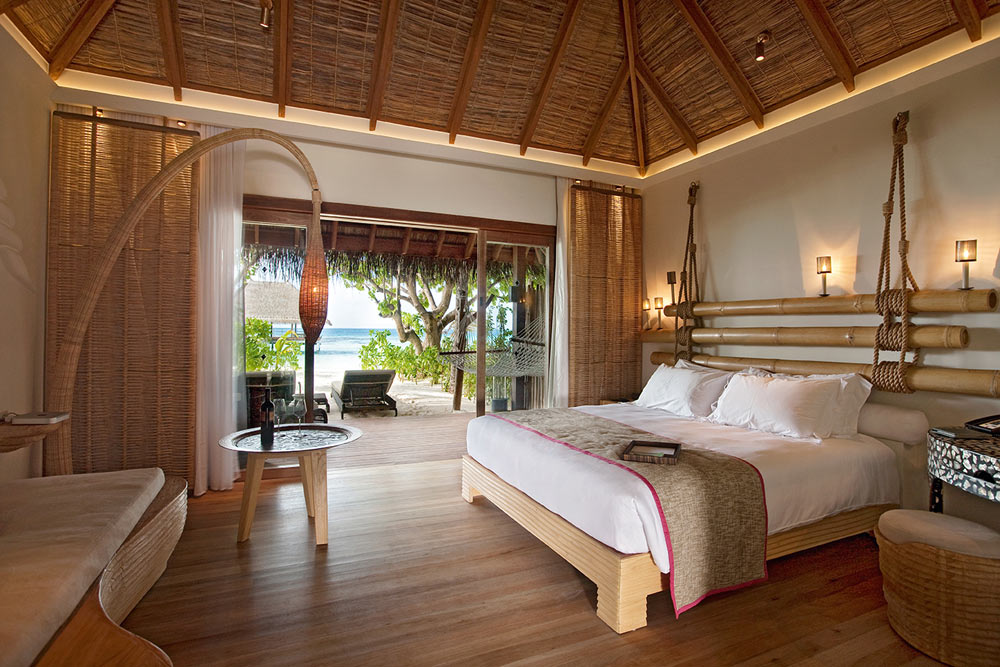 Constance Moofushi Resort Beach Villa.