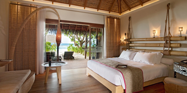 Constance Moofushi Resort Beach Villa.