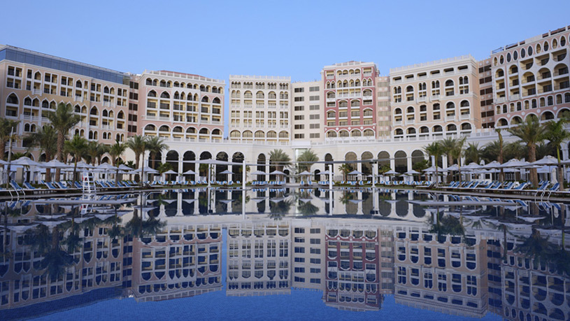 Ritz Carlton Dhabi exterior view