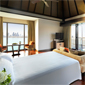 Over Water Villa Bedroom at Anatara Dubai The Palm