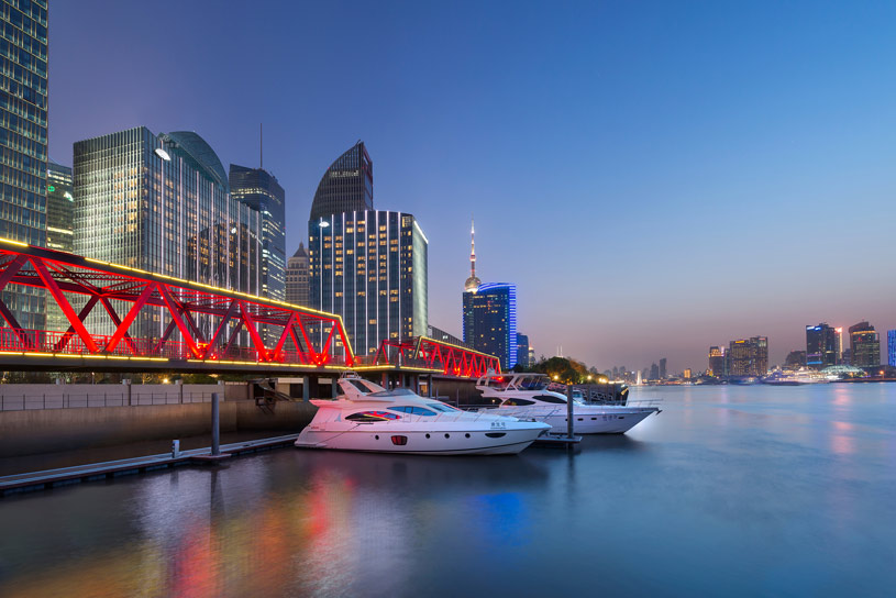 Marina Exterior of The Shanghai Pudong