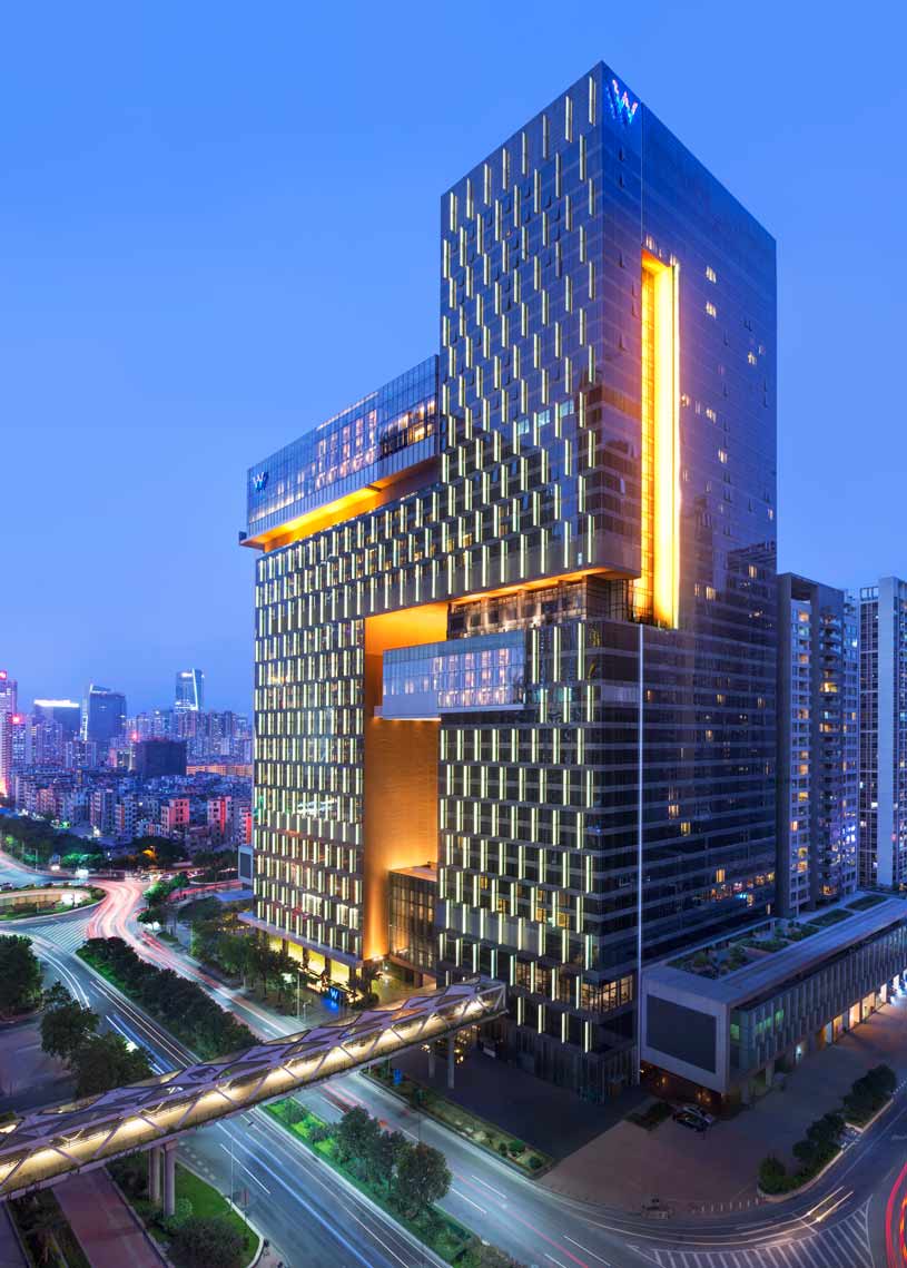 Exterior of W Guangzhou Hotel