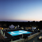 Night Pool View at The Palazzo Arzaga Spa and Golf Resort