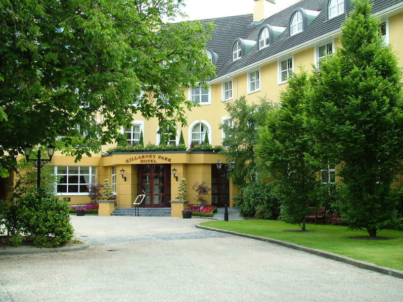 Exterior of The Killarney Park Hotel
