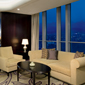 Suite Lounge Room at Ritz Carlton Almaty