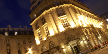 exterior of Grand Hotel du Palais Royale Hotel