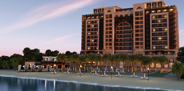 Exterior of The Ajman Saray Hotel