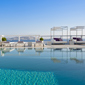 Pool and Sunloungers at Grace Mykonos