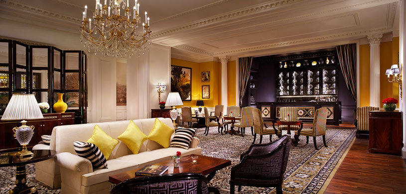 Lobby at Ritz Carlton Tianjin