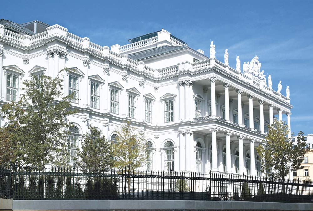 Exterior of Palais Coburg Residenz Vienna