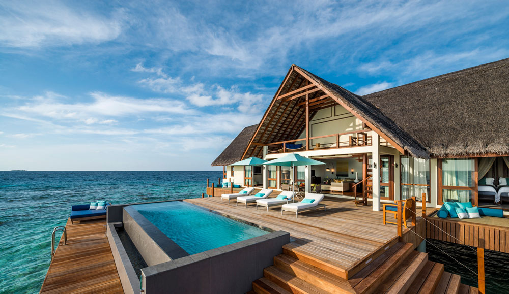 Sunrise Two Bedroom Ocean Suite at Four Seasons Resort Maldives at Landaa Giraavaru